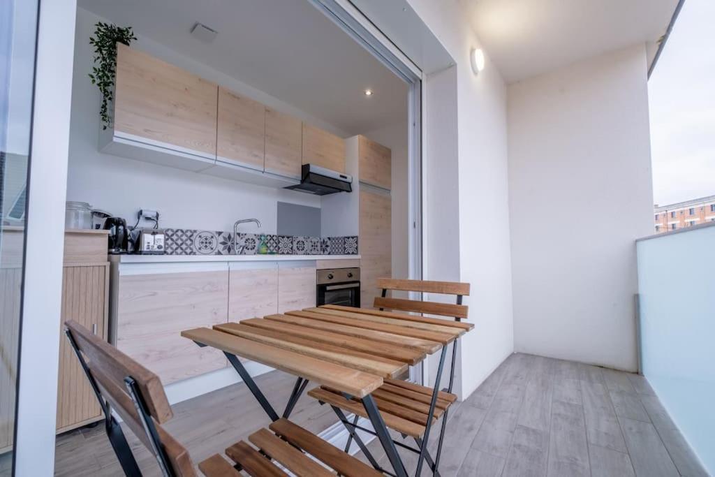 Apartmán Le Trianon - Parking Prive Remeš Exteriér fotografie